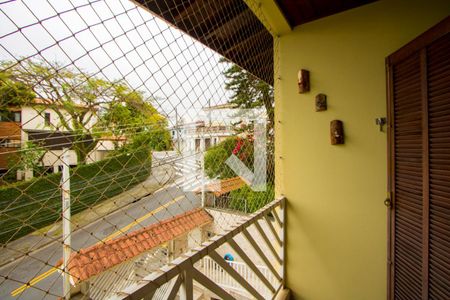 Varanda da Suite 1 de casa à venda com 3 quartos, 180m² em Vila Lilica, Santo André