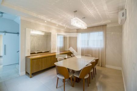 Sala 1 de casa de condomínio à venda com 4 quartos, 489m² em Residencial Tambore Iii, Santana de Parnaíba