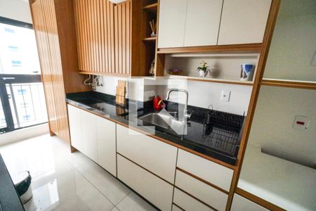 Sala/Cozinha de apartamento à venda com 3 quartos, 77m² em Tatuapé, São Paulo