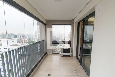 Varanda de apartamento à venda com 1 quarto, 37m² em Vila Mariana, São Paulo