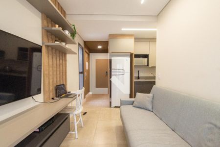 Sala de apartamento à venda com 1 quarto, 37m² em Vila Mariana, São Paulo