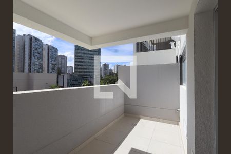 Varanda da Sala de apartamento para alugar com 2 quartos, 86m² em Jardim Caboré, São Paulo