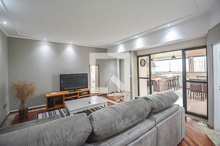 Sala 2 de apartamento à venda com 3 quartos, 200m² em Vila Caminho do Mar, São Bernardo do Campo