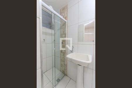 Banheiro de kitnet/studio para alugar com 1 quarto, 34m² em Consolação, São Paulo