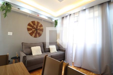 Sala de apartamento para alugar com 1 quarto, 37m² em Centro, Uberlândia