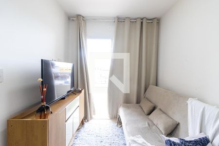 Sala de apartamento para alugar com 2 quartos, 55m² em Guilhermina, Praia Grande