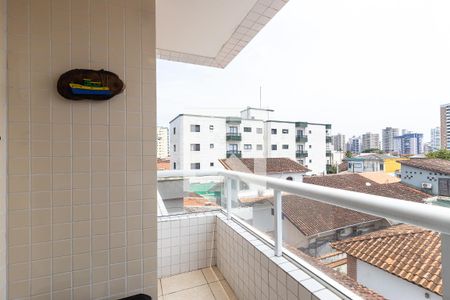 Varanda de apartamento para alugar com 2 quartos, 55m² em Guilhermina, Praia Grande