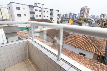Varanda de apartamento para alugar com 2 quartos, 55m² em Guilhermina, Praia Grande