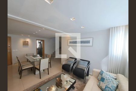 Sala de apartamento à venda com 4 quartos, 195m² em Buritis, Belo Horizonte