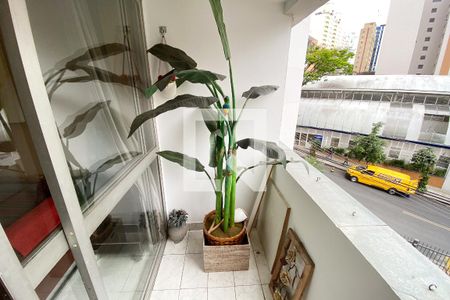 Varanda da Sala de apartamento à venda com 3 quartos, 90m² em Pinheiros, São Paulo