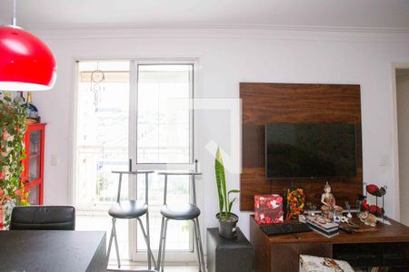 Sala de apartamento à venda com 2 quartos, 55m² em Piraporinha, Diadema