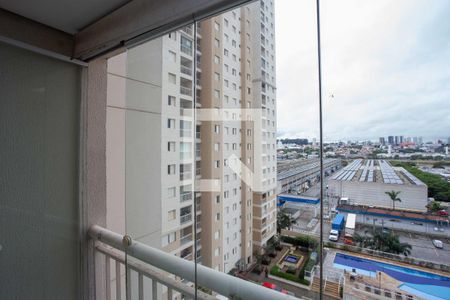 Varanda da Sala de apartamento à venda com 2 quartos, 55m² em Piraporinha, Diadema