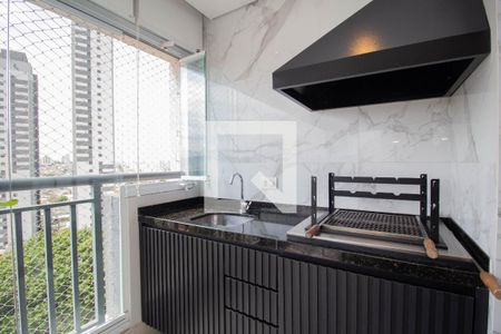 Varanda Gourmet de apartamento à venda com 2 quartos, 70m² em Vila Albertina, São Paulo