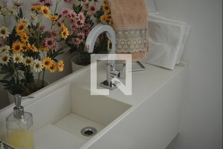 Lavabo de casa à venda com 4 quartos, 220m² em Vila Valparaíso, Santo André