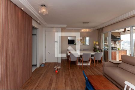 Sala de apartamento à venda com 3 quartos, 98m² em Várzea da Barra Funda, São Paulo