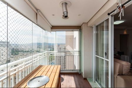 Varanda da Sala de apartamento à venda com 3 quartos, 98m² em Várzea da Barra Funda, São Paulo