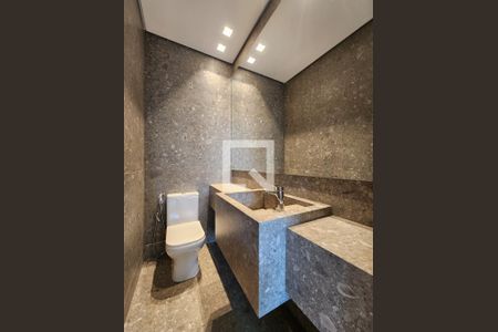 Lavabo de casa de condomínio à venda com 4 quartos, 372m² em Alphaville Nova Lima, Nova Lima