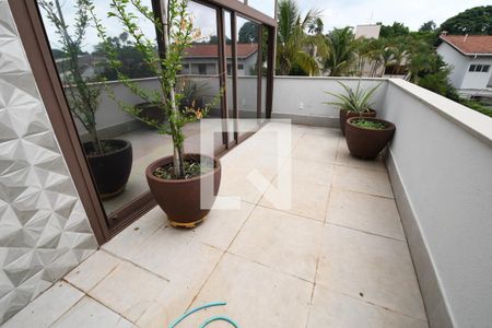 Sacada de casa de condomínio à venda com 3 quartos, 280m² em Parque Taquaral, Campinas