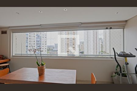 Varanda da Sala de apartamento à venda com 4 quartos, 126m² em Vila da Serra, Nova Lima