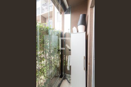 Varanda de apartamento à venda com 1 quarto, 27m² em Jardim da Gloria, São Paulo