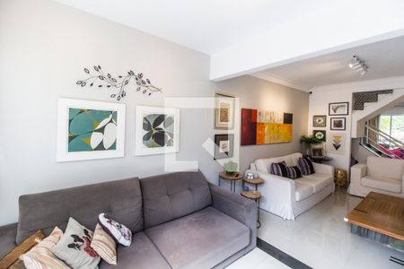 Sala de casa de condomínio à venda com 3 quartos, 187m² em Residencial Tambore Iii, Santana de Parnaíba