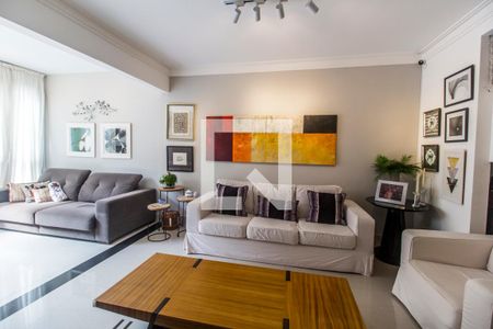 Sala de casa de condomínio à venda com 3 quartos, 187m² em Residencial Tambore Iii, Santana de Parnaíba