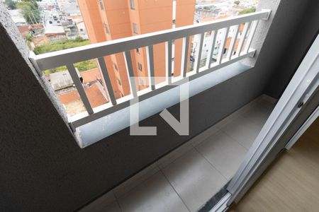 Varanda de kitnet/studio para alugar com 1 quarto, 18m² em Vila Santo Estefano, São Paulo