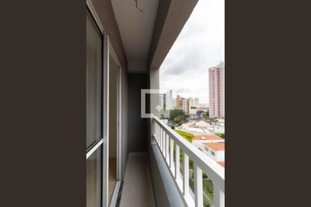 Varanda de kitnet/studio para alugar com 1 quarto, 18m² em Vila Santo Estefano, São Paulo