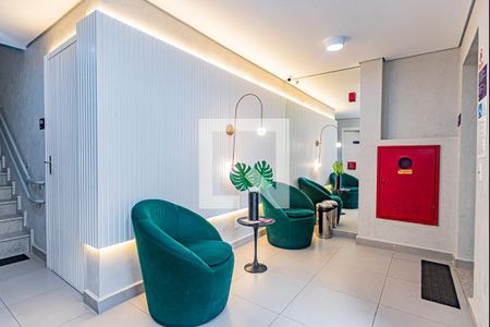 Hall de entrada de apartamento para alugar com 2 quartos, 37m² em Vila Albertina, São Paulo