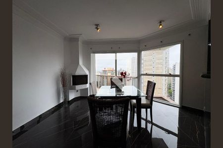 Sala de apartamento para alugar com 1 quarto, 130m² em Jardim, Santo André