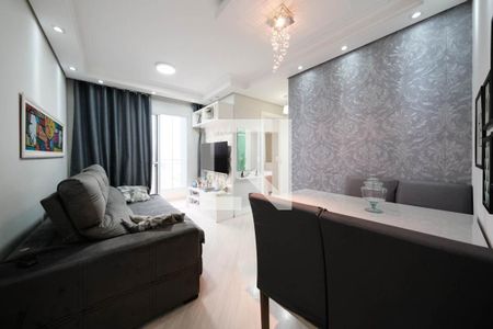 Sala de apartamento para alugar com 2 quartos, 47m² em Parque Boturussu, São Paulo