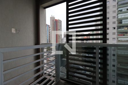 Varanda de kitnet/studio à venda com 1 quarto, 30m² em Jardim, Santo André