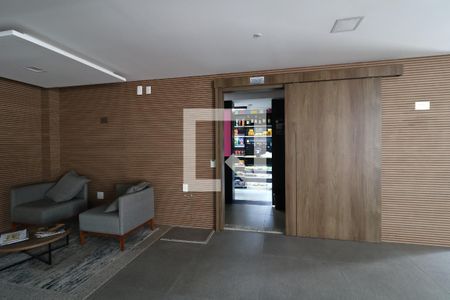 Área Comum - Mercadinho 24h de kitnet/studio à venda com 1 quarto, 30m² em Jardim, Santo André