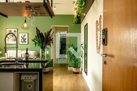 Sala de apartamento à venda com 1 quarto, 45m² em Vila Nova Conceição, São Paulo