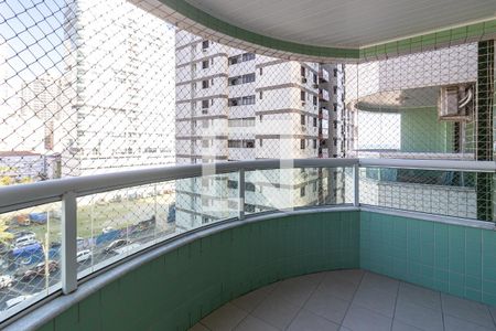 Varanda  de apartamento para alugar com 3 quartos, 168m² em Canto do Forte, Praia Grande