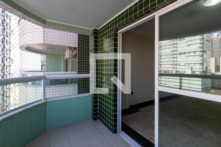 Varanda  de apartamento para alugar com 3 quartos, 168m² em Canto do Forte, Praia Grande