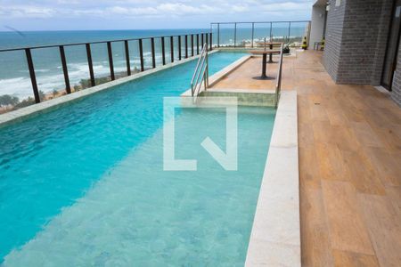 Área comum - Piscina de kitnet/studio para alugar com 1 quarto, 30m² em Itapuã, Salvador