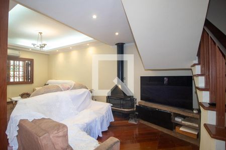 Sala de casa à venda com 6 quartos, 370m² em Cristal, Porto Alegre