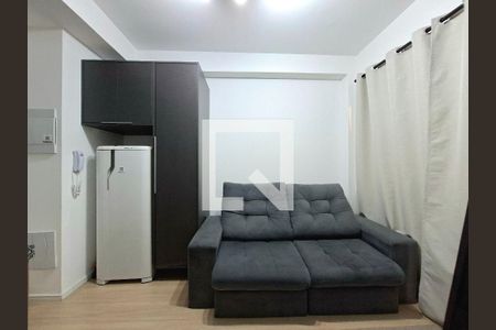 Sala/Cozinha de apartamento à venda com 1 quarto, 24m² em Vila Nova Conceição, São Paulo