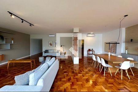 Sala de apartamento para alugar com 4 quartos, 264m² em Flamengo, Rio de Janeiro
