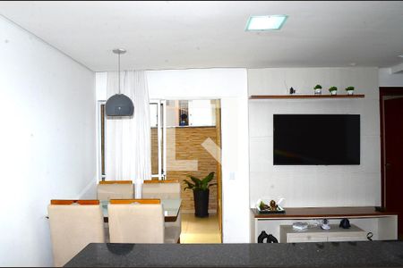 Sala de apartamento para alugar com 3 quartos, 72m² em Acaiaca, Belo Horizonte