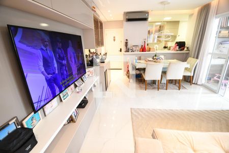 Sala de apartamento à venda com 3 quartos, 83m² em Mansões Santo Antônio, Campinas