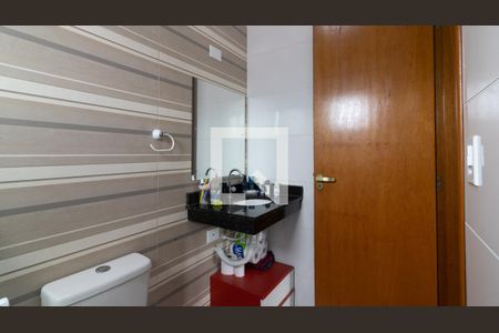 Banheiro da Suíte de casa à venda com 2 quartos, 90m² em Vila Rio Branco, São Paulo