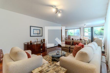 Sala de apartamento à venda com 3 quartos, 213m² em Santa Cecilia, São Paulo
