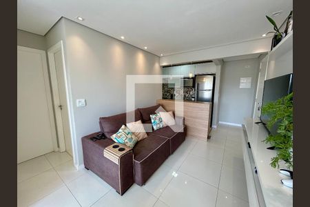 Sala de apartamento à venda com 2 quartos, 50m² em Vila Augusta, Guarulhos