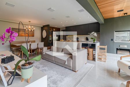 Sala de apartamento à venda com 3 quartos, 130m² em Pompeia, São Paulo