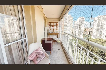 Varanda da Sala de apartamento para alugar com 3 quartos, 104m² em Lauzane Paulista, São Paulo