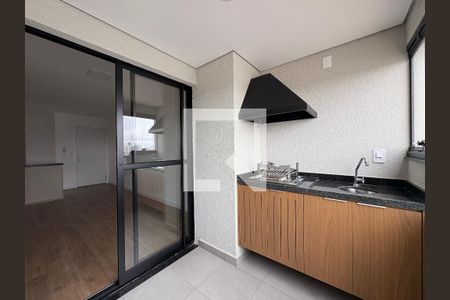 Varanda gourmet de apartamento para alugar com 2 quartos, 64m² em Parque das Nações, Santo André