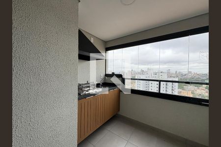 Varanda gourmet de apartamento para alugar com 2 quartos, 64m² em Parque das Nações, Santo André