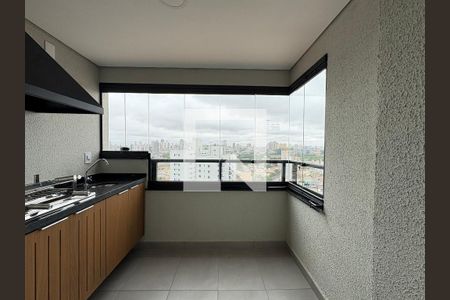 Varanda gourmet de apartamento para alugar com 2 quartos, 64m² em Parque das Nações, Santo André